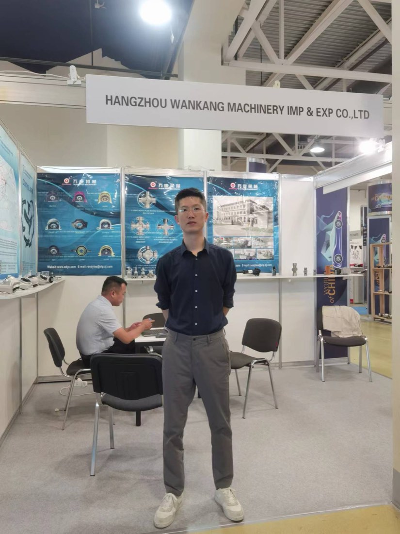 Wankang Machinery stand at the Moscow auto parts exhibition, 2024