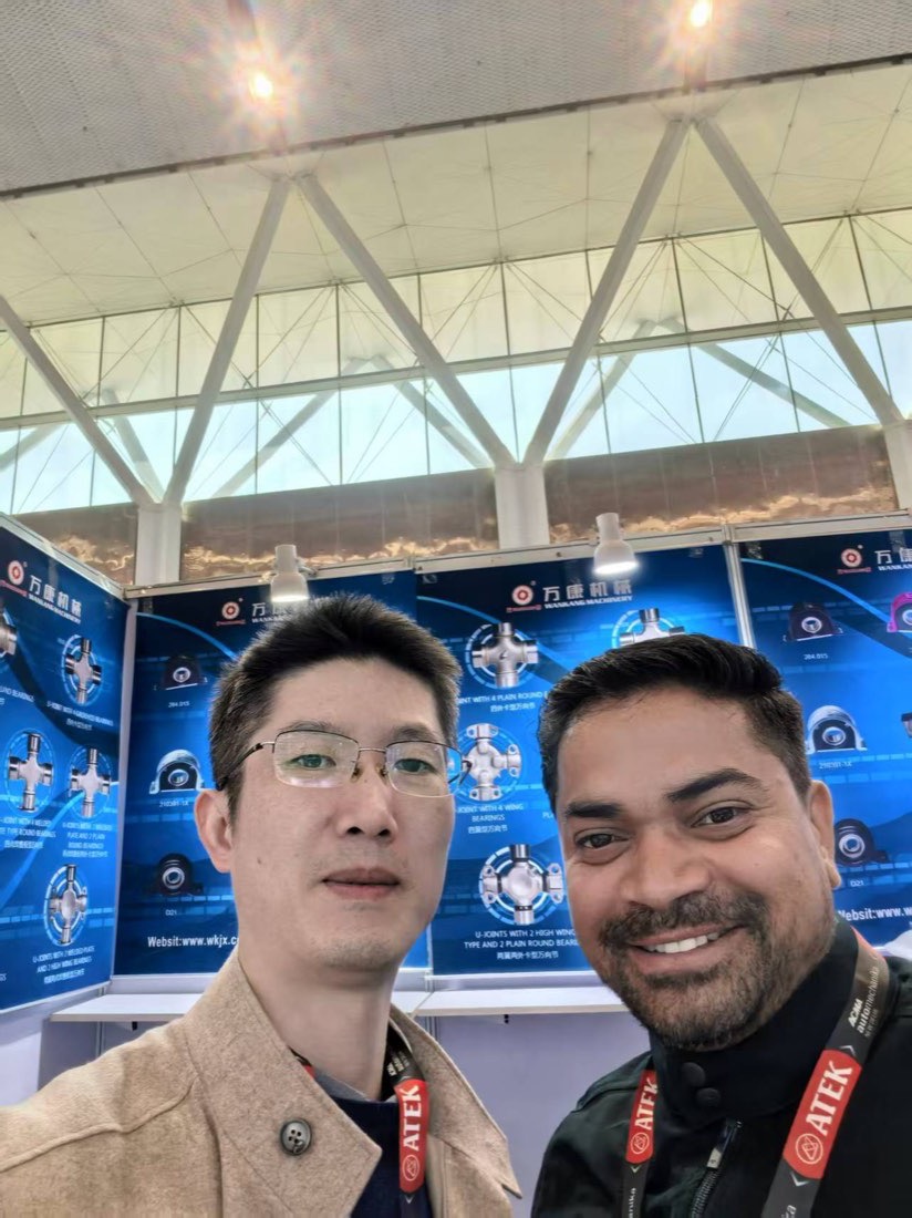 Wankang Machinery at an auto parts exhibition in India, 2026